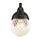 Westinghouse Fixture Wall Outdoor 60W Dusk to Dawn Eddystone ORB Clear Diamond Cut Glass 6313700 - alternate 1